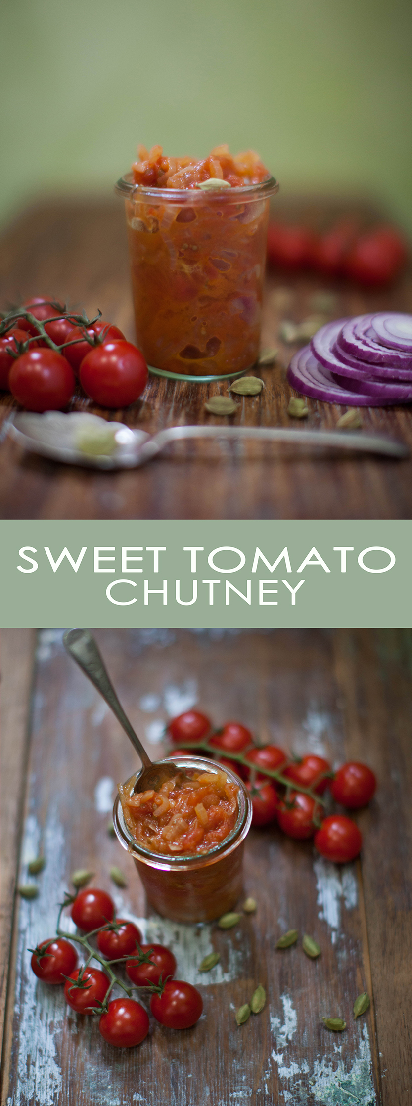 Sweet Tomato Chutney - delicious with so many dishes