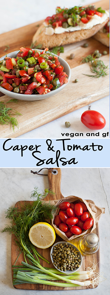 Vegan & Gluten Free Caper & Tomato Salsa