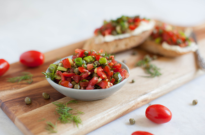 Caper & Tomato Salsa 