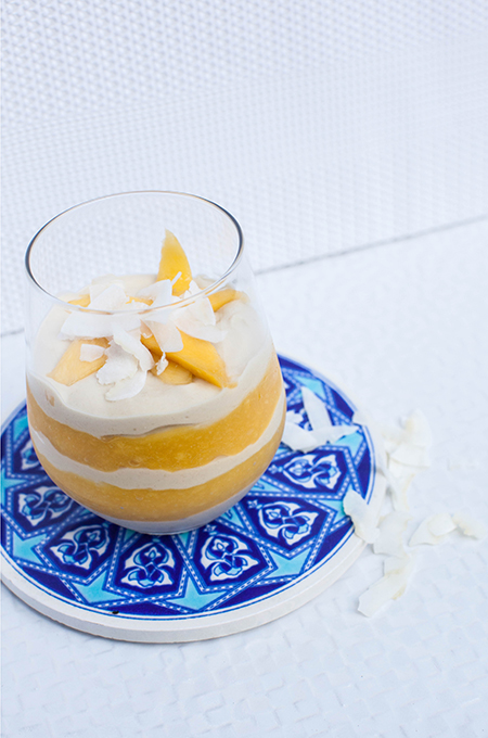 Vegan Mango Mousse 