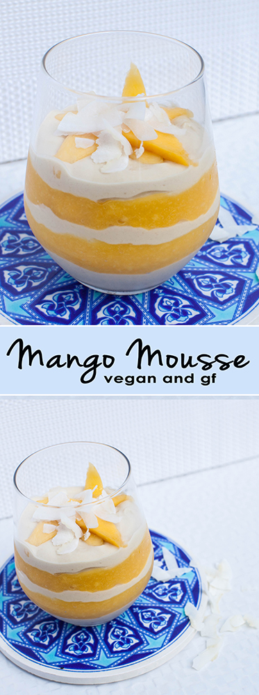 Vegan & Gluten Free Mango Mousse