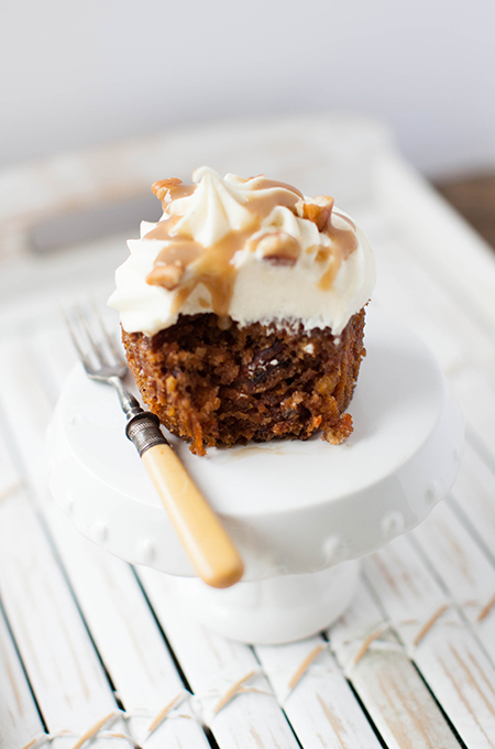 Vegan Carrot Cupcakes 