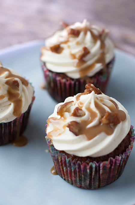 Vegan Carrot Cupcakes 