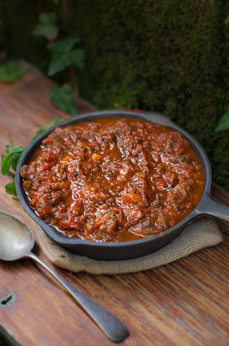 vegan spaghetti bolognese 