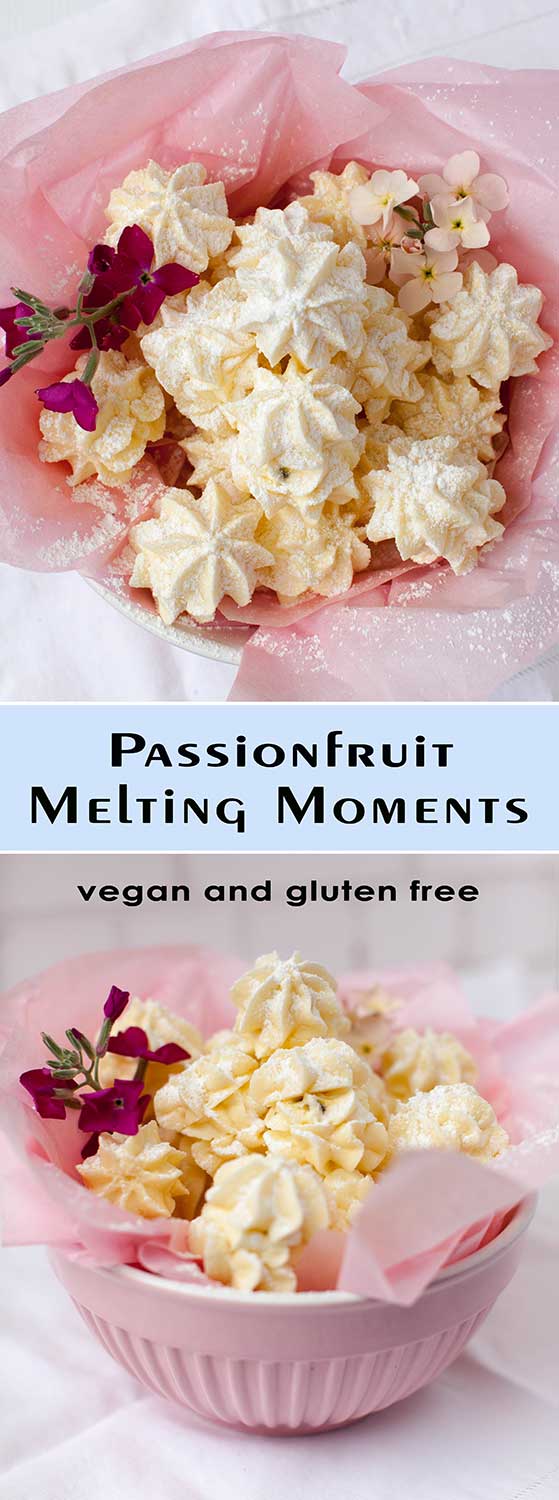 Passionfruit Melting Moments